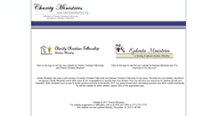 Desktop Screenshot of charityministries.org